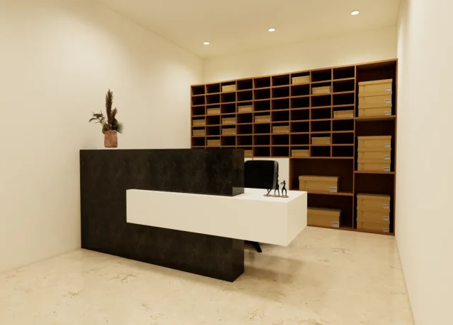 Parcel delivery room